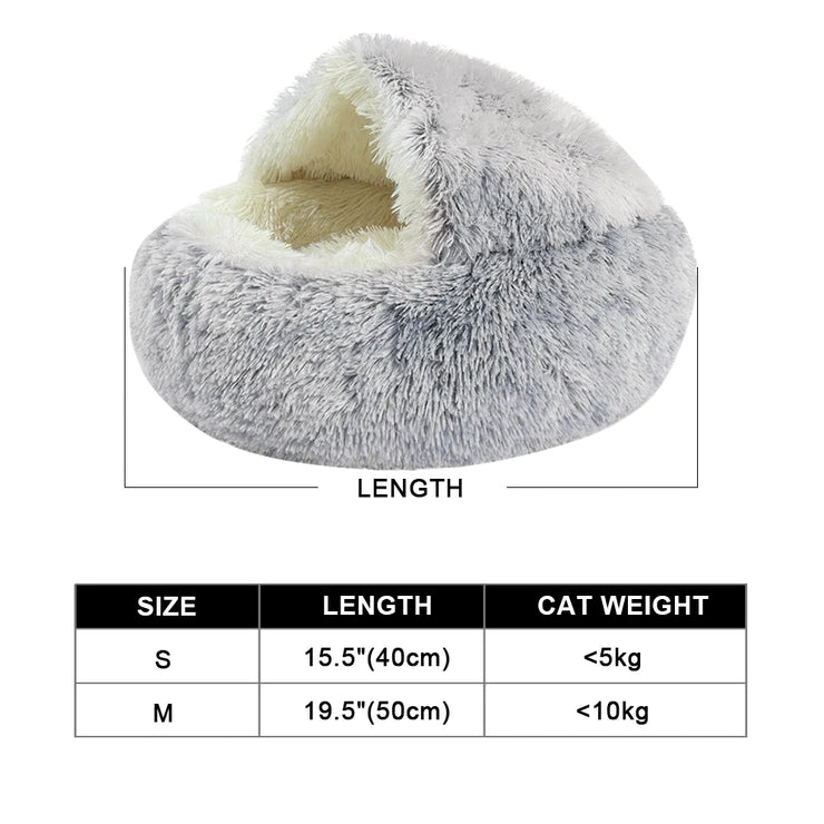 SnugHaven CozyCraze - Warm Dog Cat Bed