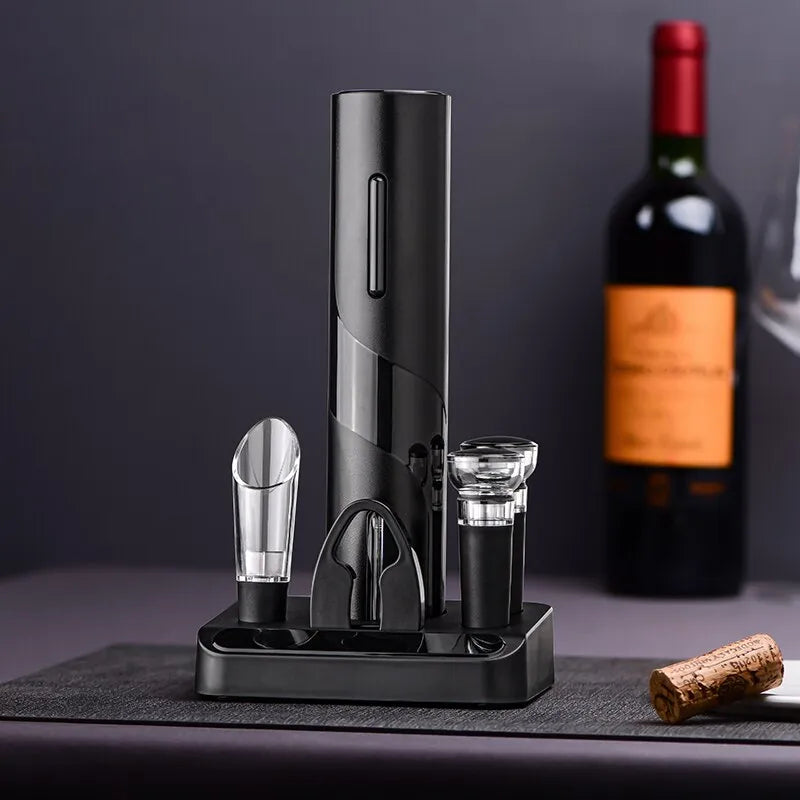 EpicPour™ Black Electric Wine Opener