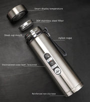 SmartSip Stainless Thermos Mug