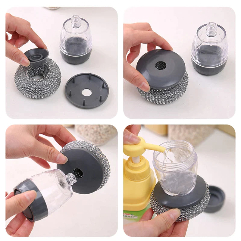 CleanEase™ 2-in-1 Kitchen Cleaning Brush