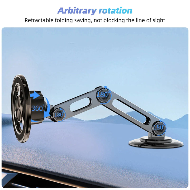 720 Rotate Metal Magnetic Car Phone Holder