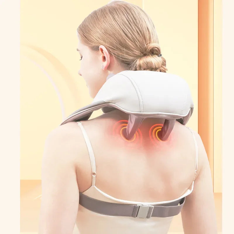 SerenityTouch™ Wireless Electric Shiatsu Neck and Back Massager