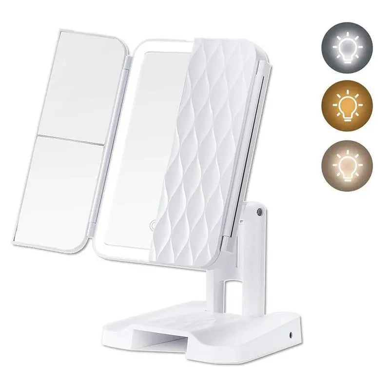 GloReflect 3-Fold LED Makeup Mirror