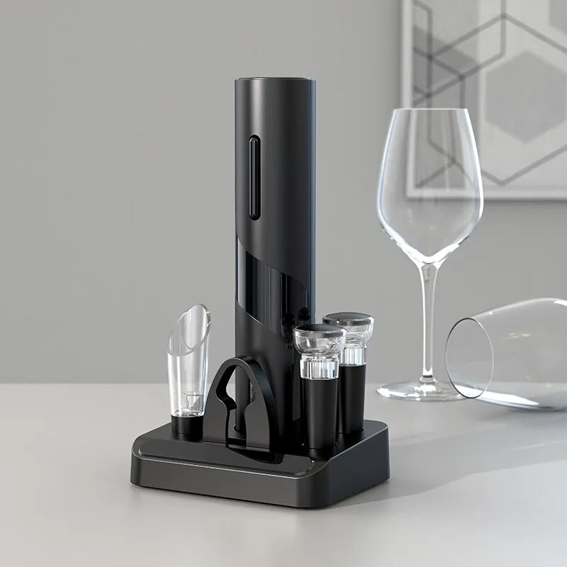 EpicPour™ Black Electric Wine Opener